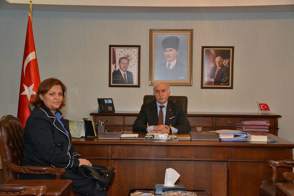 Kadın Girişimcileri Destekleme Ve Kültür Derneği Başkanı Sayın Valimizi Ziyaret Etti